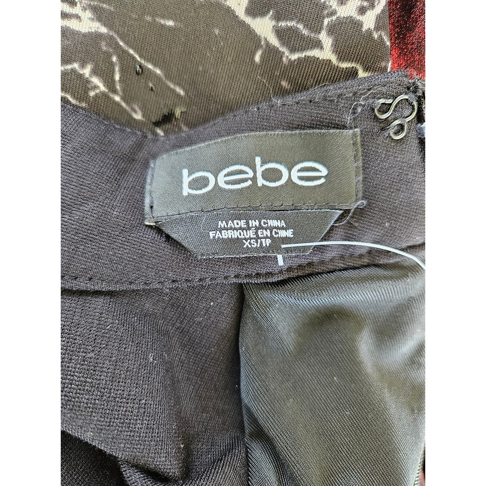 NWT Xsmall Bebe dress abstract - Picture 5 of 5
